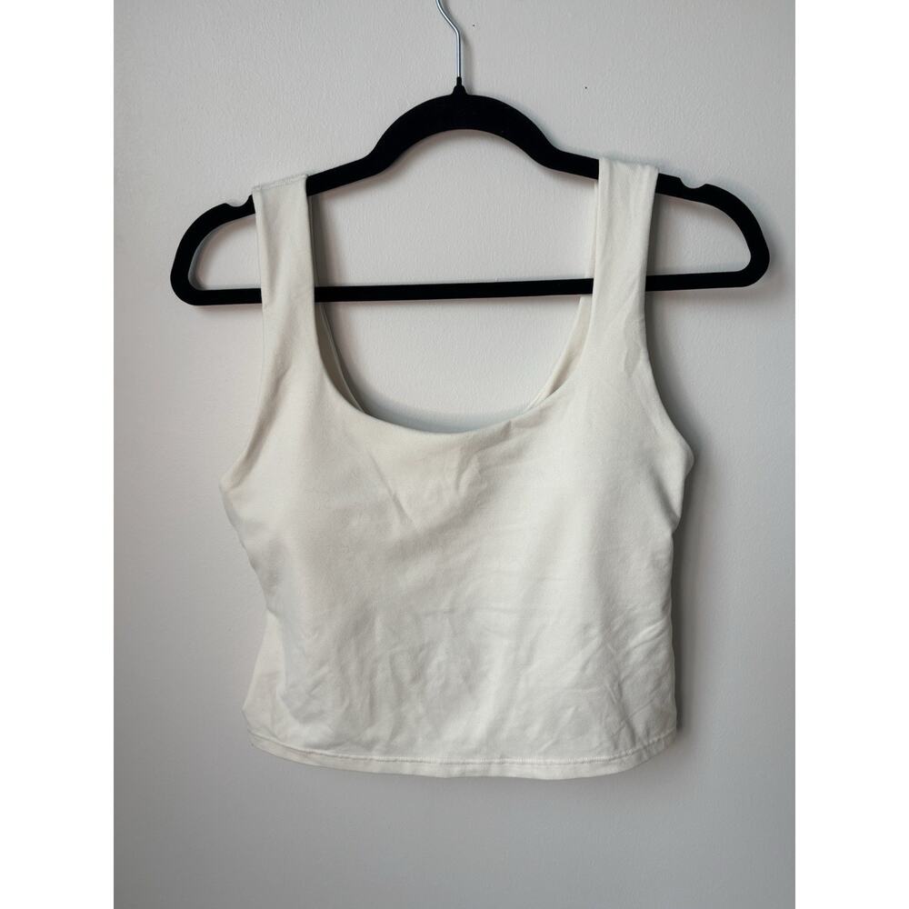 Fabletics Tank Top With Open Back And Built In Bra Fits Like Women Medium - Picture 2 of 4